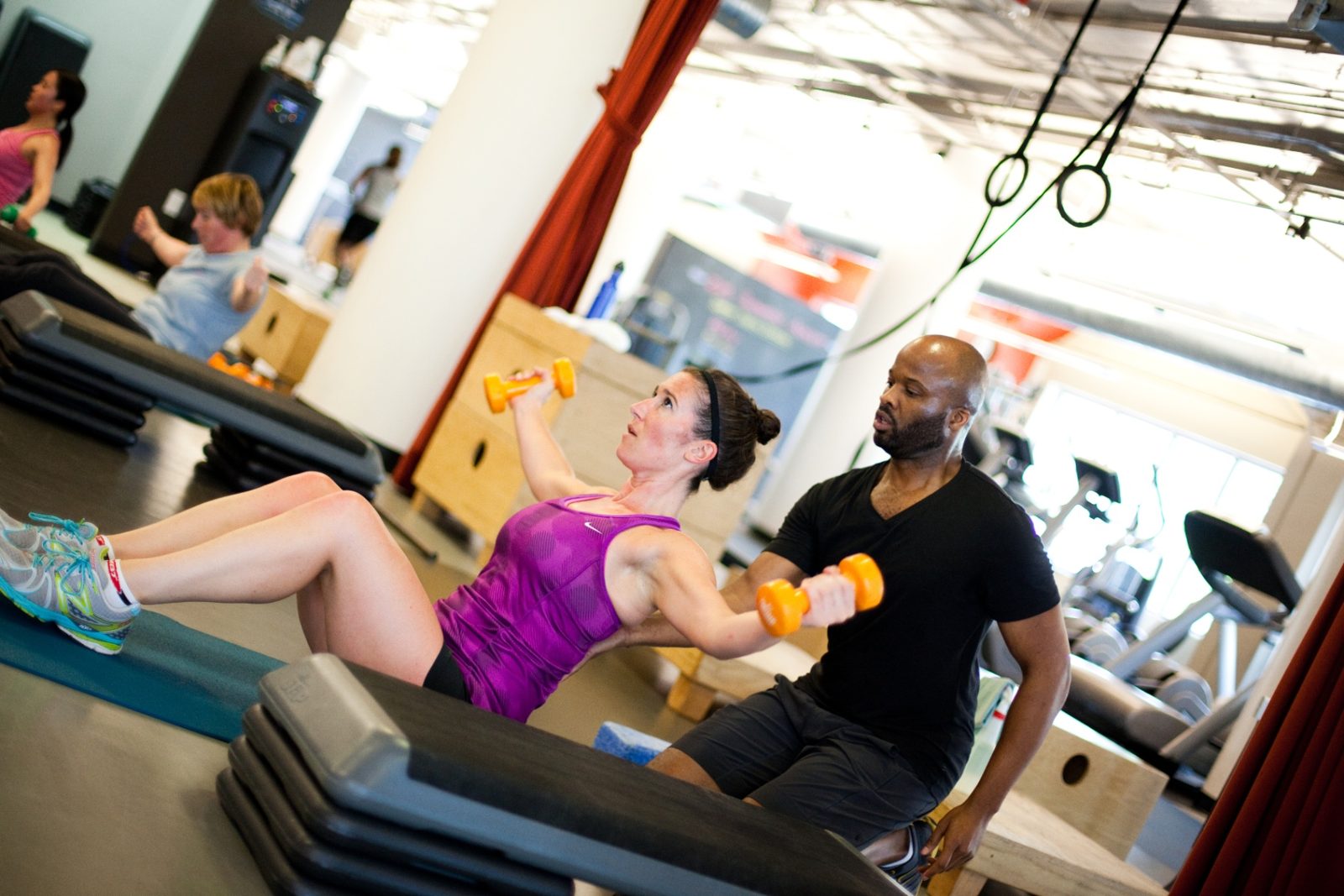 Training moment 9 at TonyMosesFitness